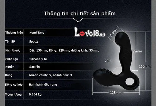 Nomi Tang Spotty High-End Anal Stimulator for Gay Men — hình 4