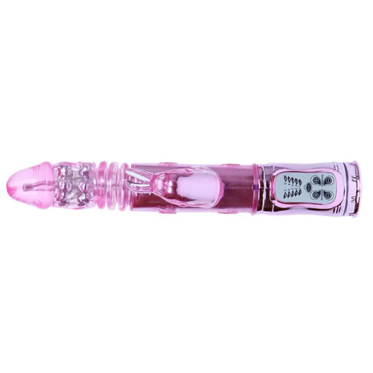 DC01 Multi-Speed Automatic Thrusting Woman’s Vibrator TPE — hình 6