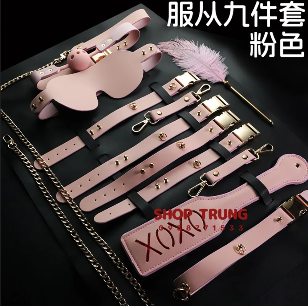 XOXO BDSM Set 9pcs Beginner Kit Sensual Restraints — Exceptional Features of the 9-Piece XOXO Collection
