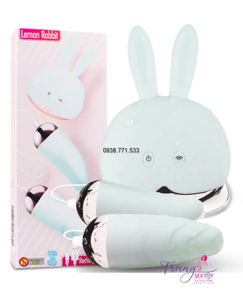 USB Rechargeable Rabbit Bullet Vibrator with Remote — Premium Silicone Material for Comfort & Safety