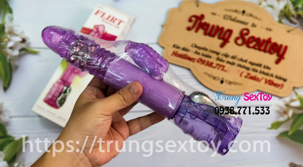 Flirt Strong Rumble Thrust Silicone Dildo for New Sexual Fun — Perfect for couples or individuals seeking to spice up