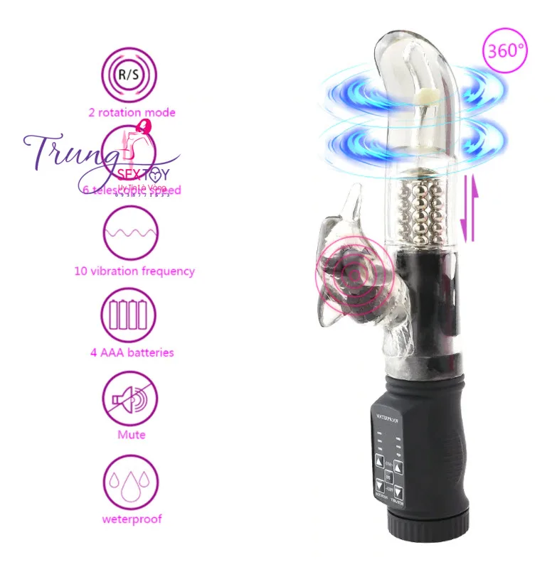 Silicone Medical Rotating Vibrating Penis Dildo Clitoral — Exceptional Features for Unmatched Pleasure