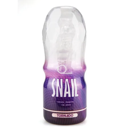 Snail Transparent Silicone Masturbation Cup Ultra Realistic — Whether you're away on business or need a private escape