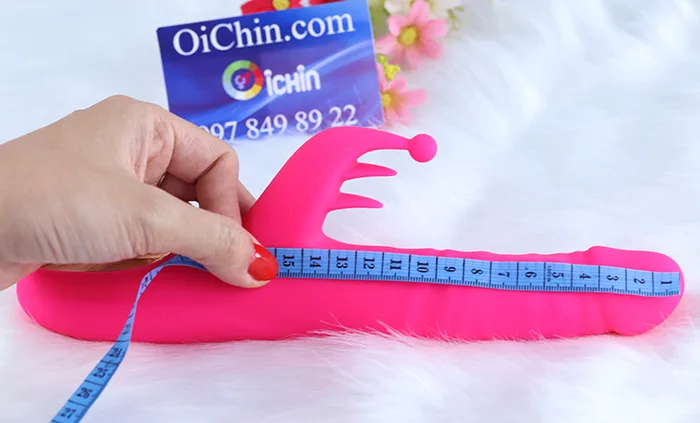 Zemalia Zora Beaded Vibrating Handheld Dildo Female — hình 6