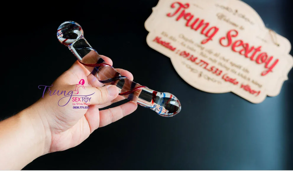 Premium Glass Textured Stimulator Borosilicate Multi-Color — Premium Borosilicate Glass – Safe and Stylish