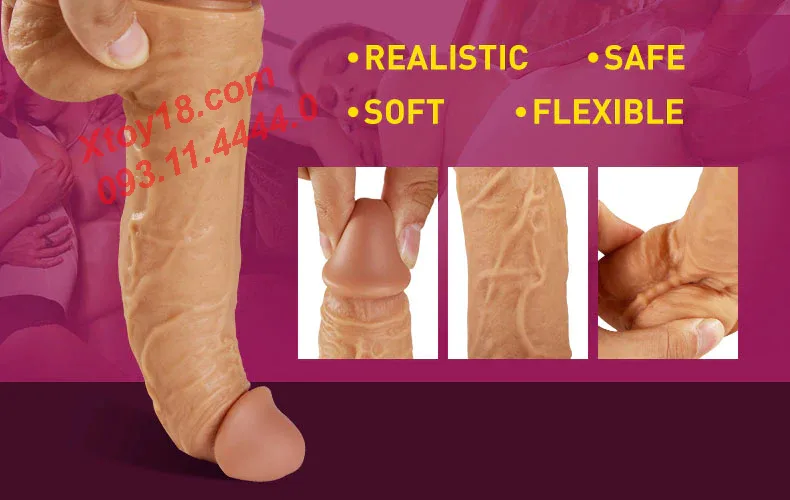 Multifunctional Suction Base Dildo Vibrator Heat Rotate — hình 8