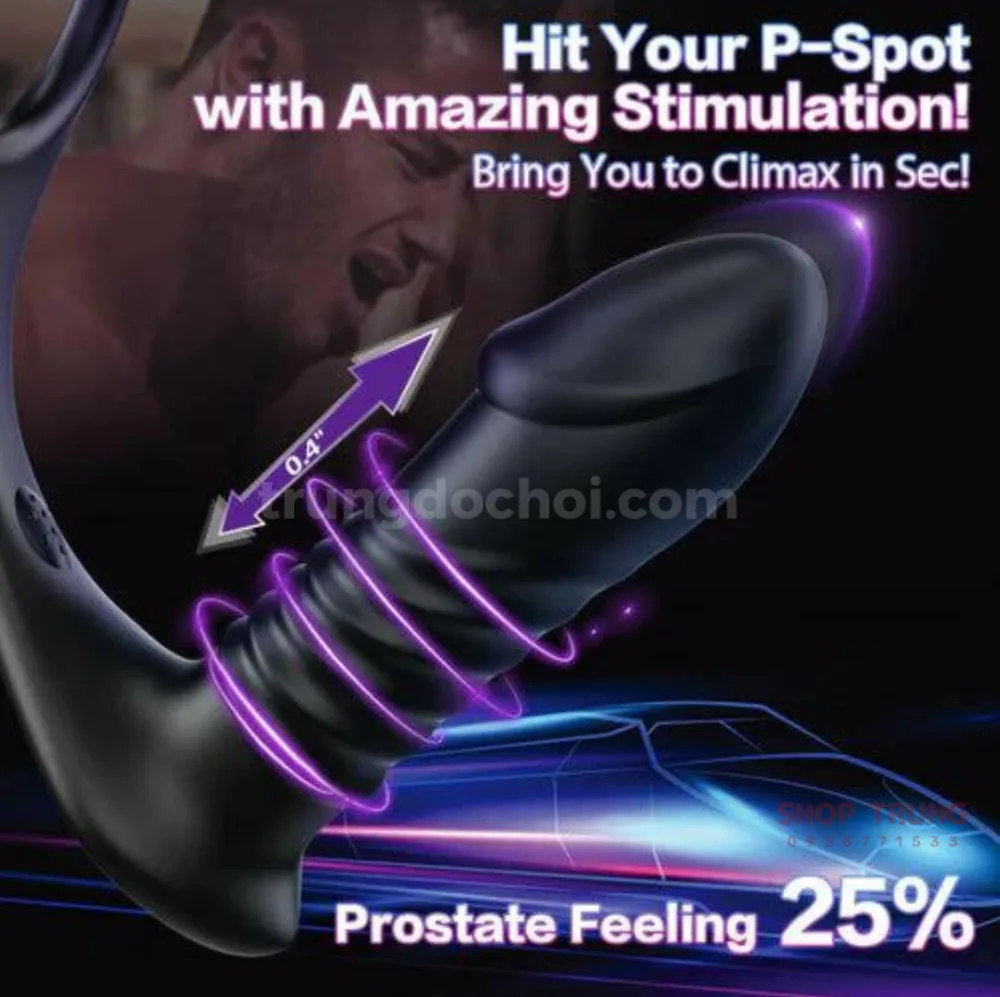 Fighter Anal Stimulator 10 Vibration 3 Thrust Modes — Advanced Design for Unmatched Performance