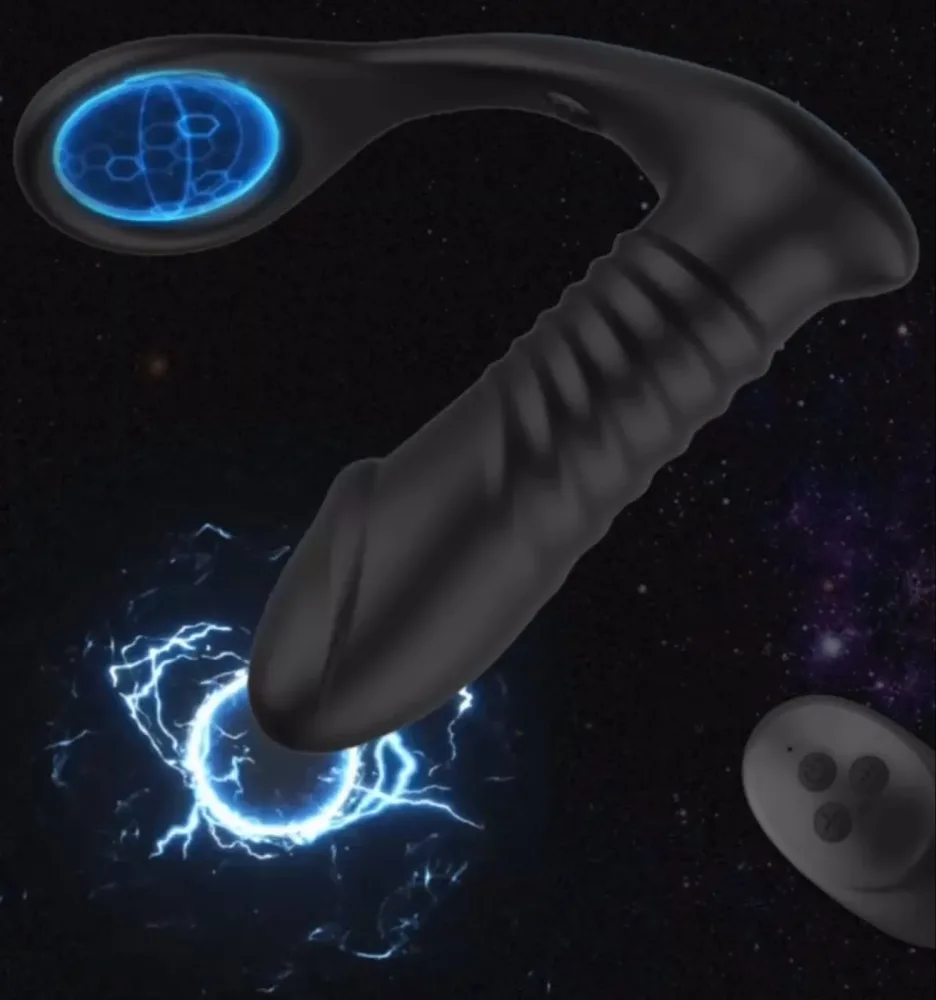 Fighter Anal Stimulator 10 Vibes 3 Thrust Modes — Its smooth, skin-friendly surface is made from premium