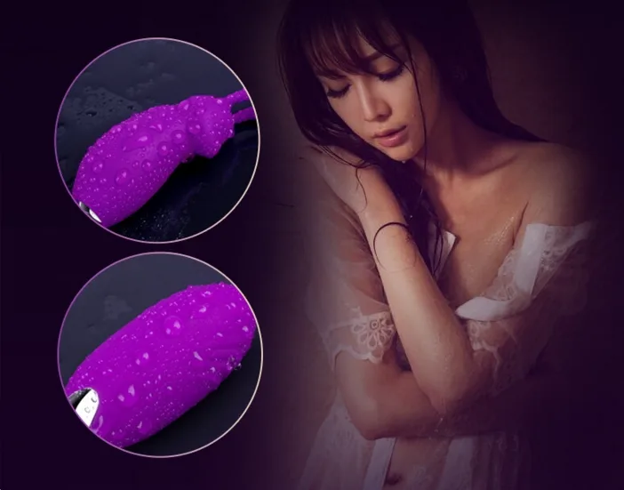 Premium XXOO Double Vibrator Eggs Silicone G Spot — hình 6