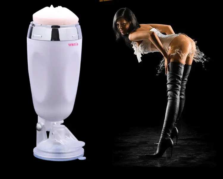 Crazy Bull 12 Mode Vibrating Male Masturbator with Base — hình 6