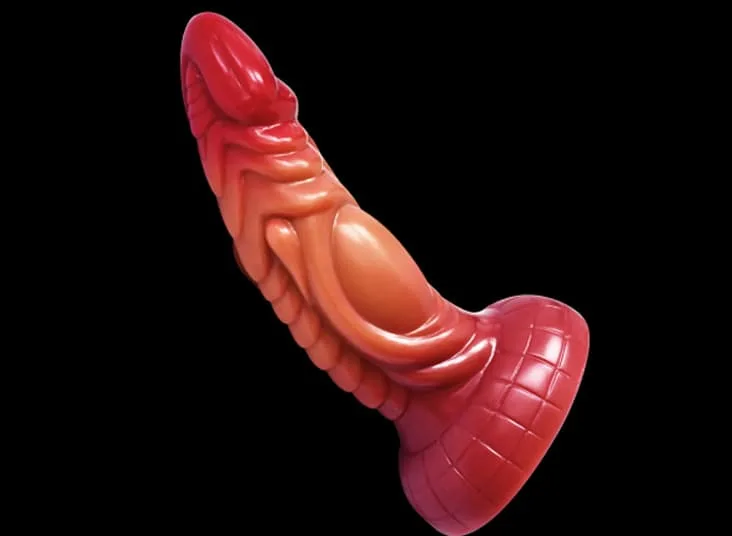QianAi Silicone Realistic Textured Suction Dildo Japanese — Cutting-Edge Japanese Technology