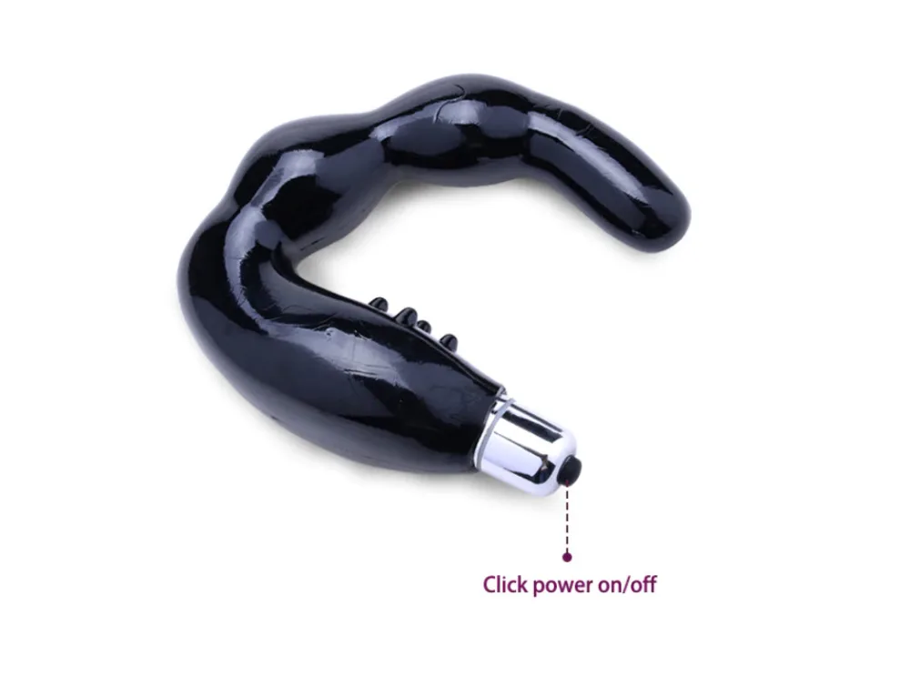 C G-Spot Prostate Stimulator with Textured Massage for Men — Powerful and Versatile Vibration Modes