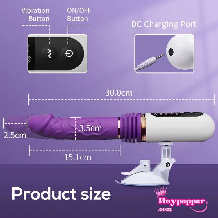 Love Air Premium Multi-Function Vibrating Dildo — Key Specifications