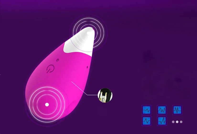 XXOO Premium Remote Control Vibrating Egg 8 Modes Intense — Effortless Charging and Elegant Packaging