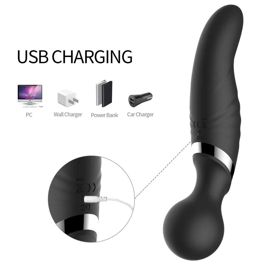 Sexen Dual Head G-Spot Vibrator 10 Speeds Medical Silicone — High-Quality, Safe, and Waterproof