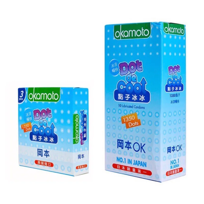 Okamoto Dot Cool Cold Sensation Textured Delay Condoms — Storage Advice for Best Quality