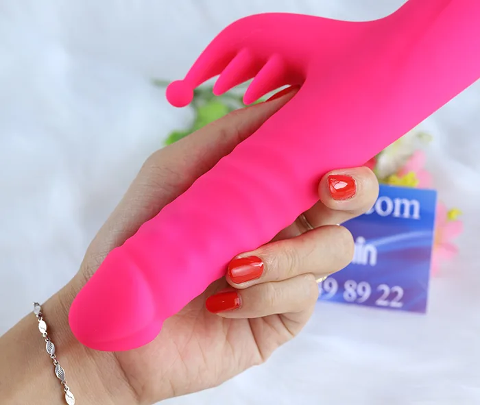 Zemalia Zora Beaded Vibrating Handheld Dildo Female — Powerful Settings for Intense Stimulation