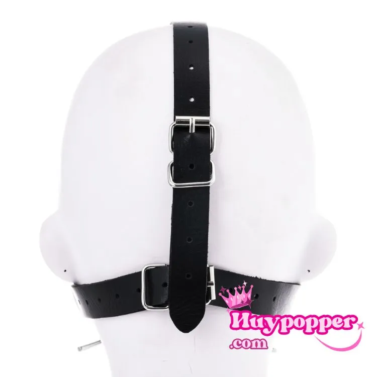 BDSM Mouth Gag with Nose Hook for Ultimate Control Play — Designed for Comfort, Control, and Pleasure