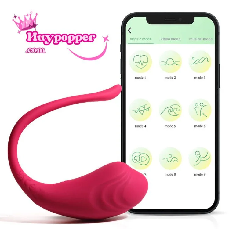 Billy Remote App-Controlled Silicone 10-Mode Vibrating Egg — Premium Design & Ultimate Comfort