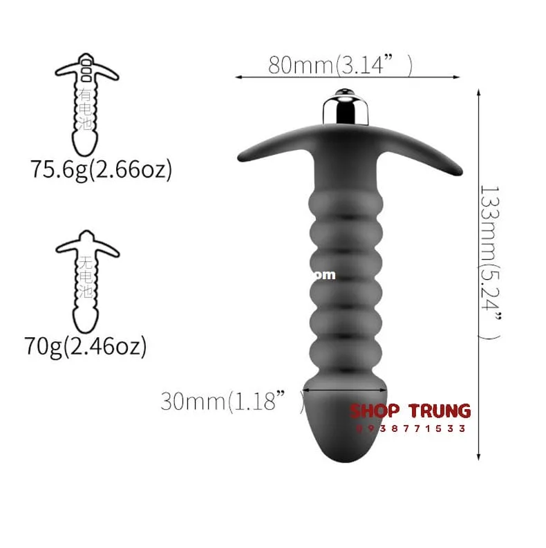 10cm Hands-Free Soft Silicone Anal Stimulator Vibrator — Embrace a new journey of pleasure and create unforgettable