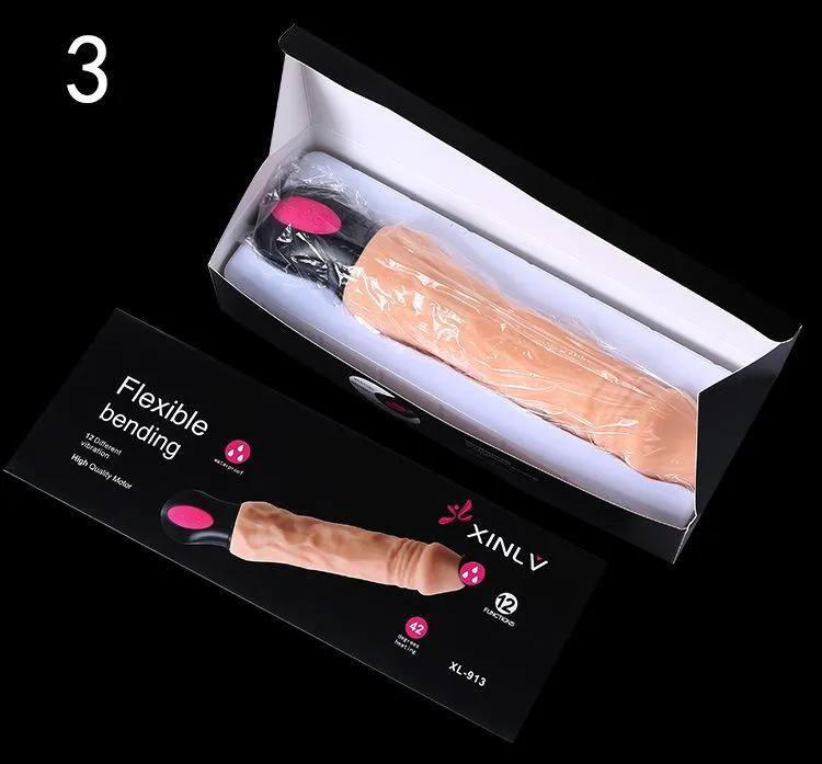 XinLV Heating Silicone Realistic Powerful Vibrating Dildo — Designed for Every Woman's Desire