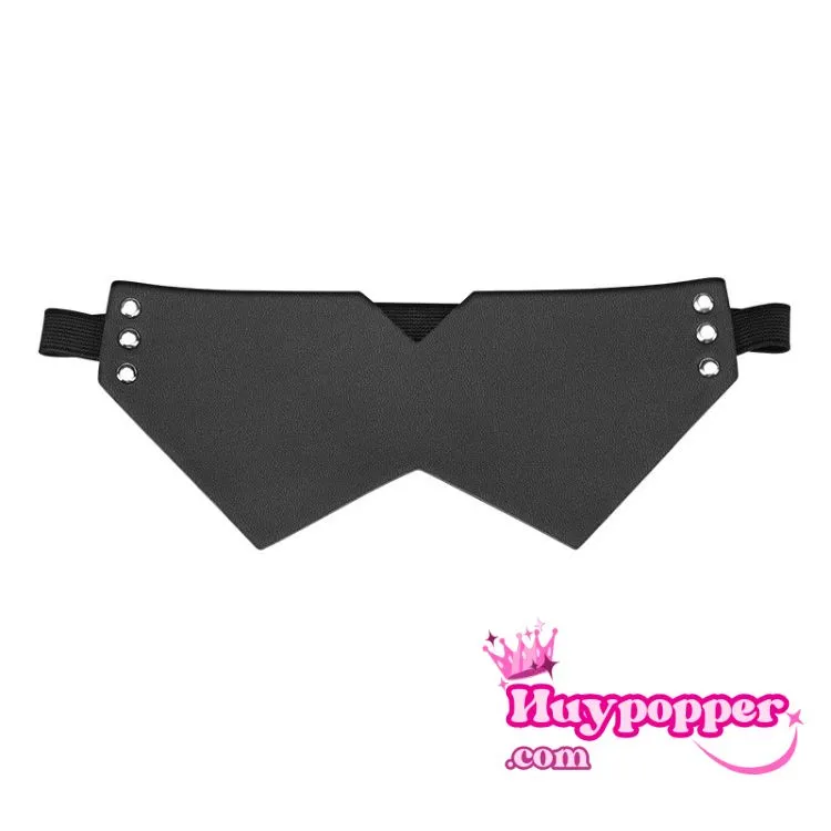 Tururu Masculine PU Leather Blindfold BDSM Accessory — Sleek Design and Perfect Fit for Every Occasion