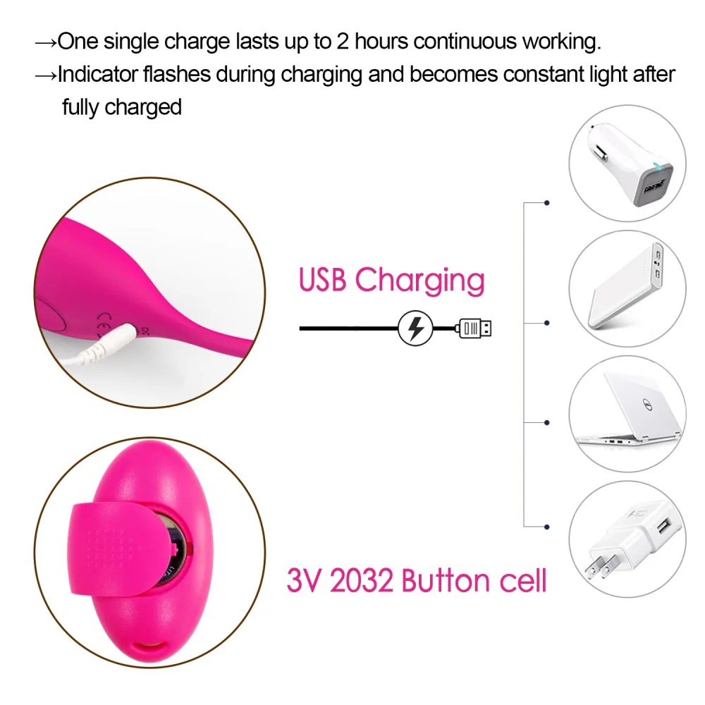 Yanai Fun Remote Control Premium Silicone Vibrating Egg — hình 6