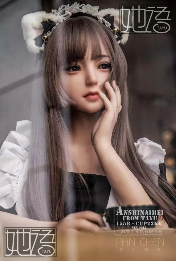 Tayu Realistic Platinum Silicone Sex Doll 155cm NaiMei — hình 4