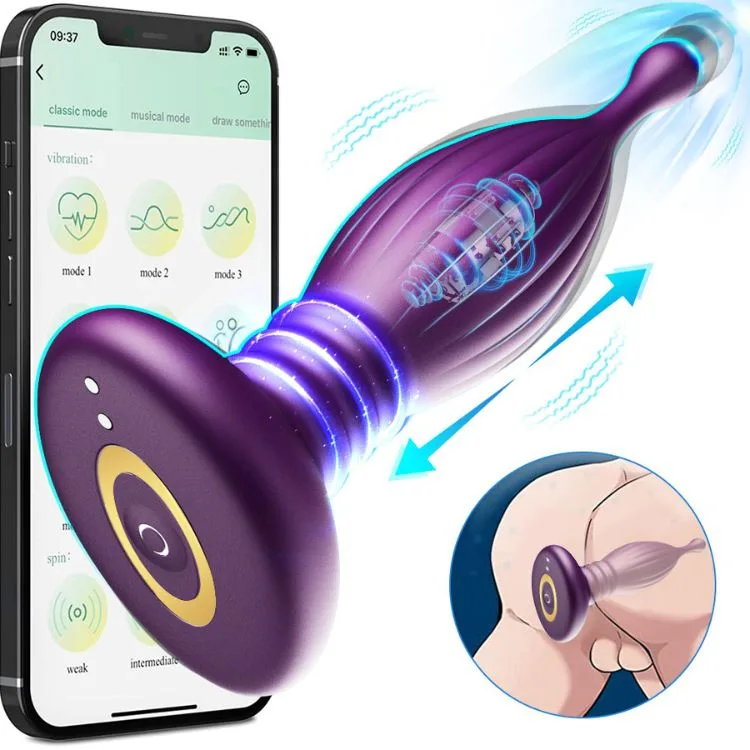 Thunder Remote Control Anal Vibrator Strong Prostate — Designed to target the prostate with precision, it delivers