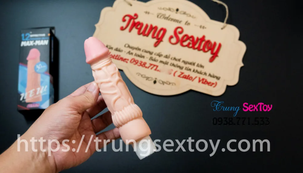 Maxman Ultra-Realistic Size Enhancer Condom, Premium Quality — hình 4