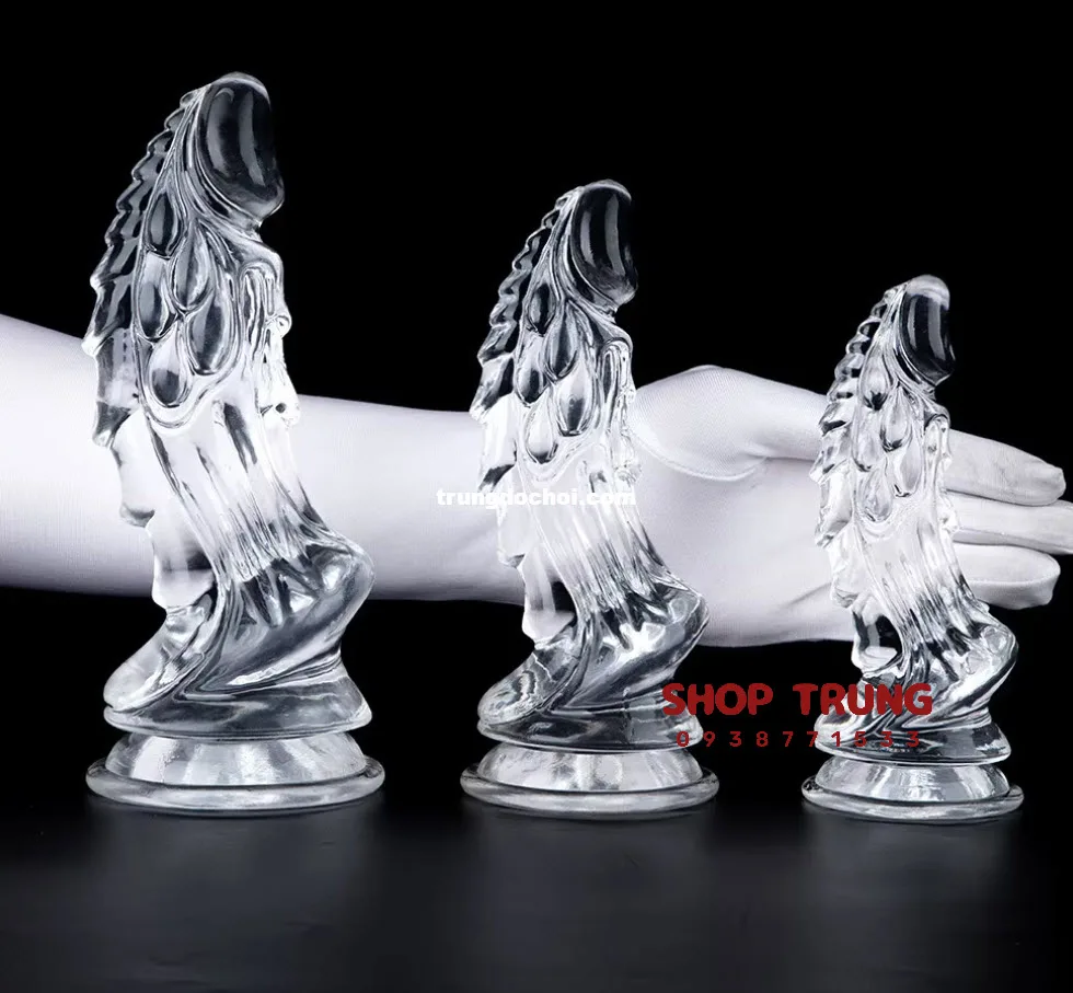 Transparent Dragon Head Realistic Silicone Dildo Toy — Enhance Intimacy and Explore New Horizons