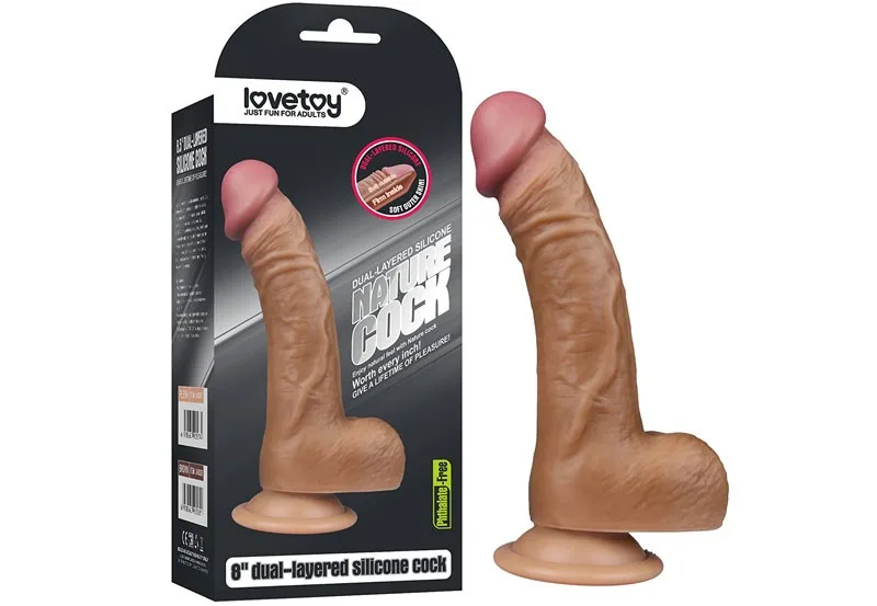 Nature Cock Silicone Suction Base Realistic Dildo 22cm — Easy to Use, Easy to Love