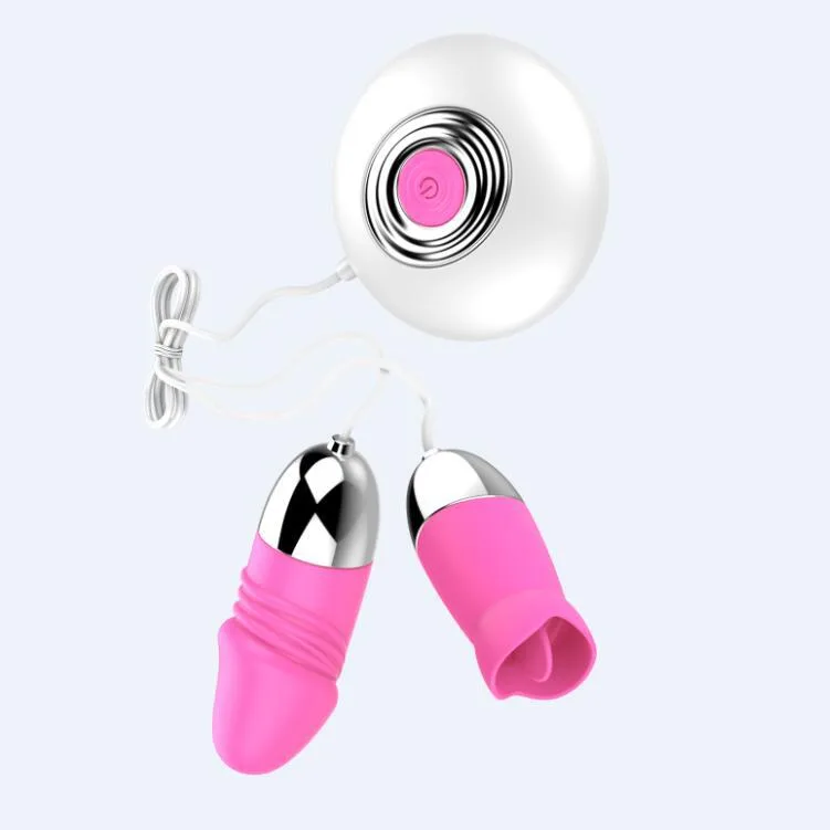 HaoQi G-Spot Twin Vibrators 6 Speeds Soft Medical Silicone — hình 8