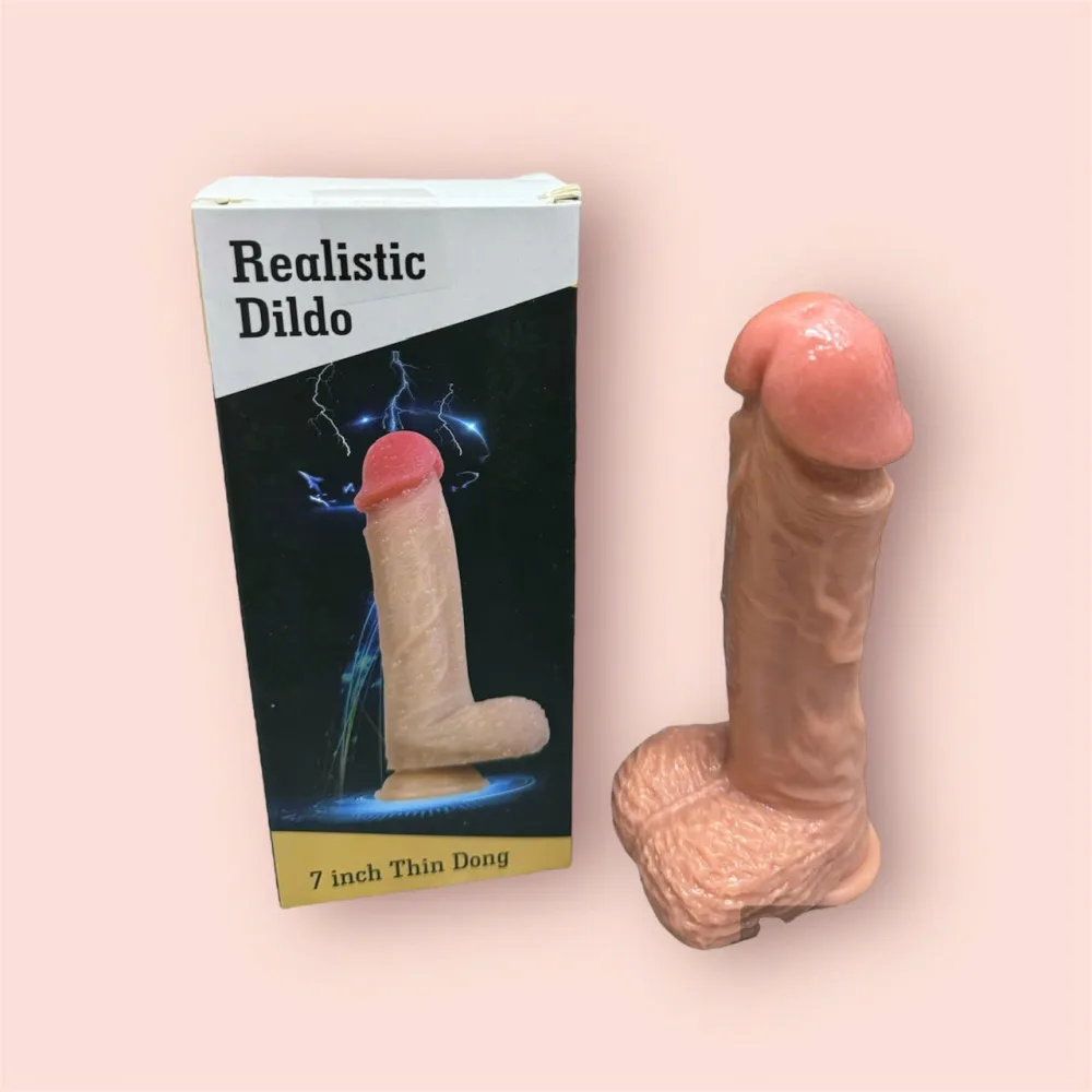 Realistic 7-inch Dildo No Vibrations Skin Tone Suction Base — Key Features and Specifications