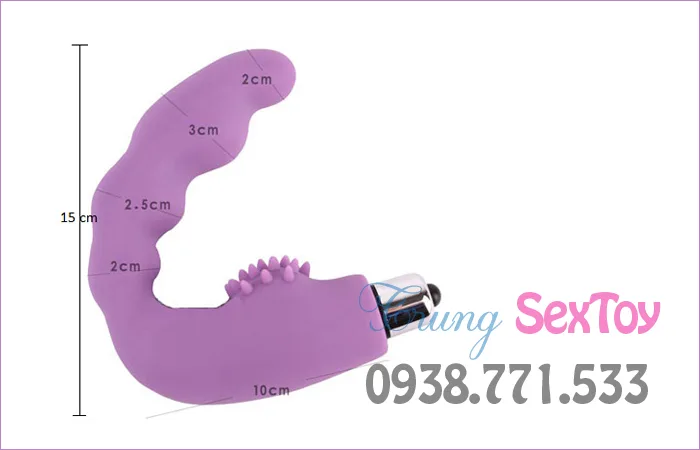 Fabulous Love Vibrating Anal Stimulator Perfect for Gay — The added tiny textured bumps intensify stimulation