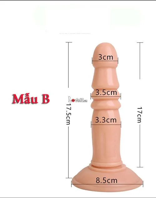 Large Wall-Mount Butt Plug - Premium Anal Plug from Hong — Give yourself the gift of thrilling sensations and