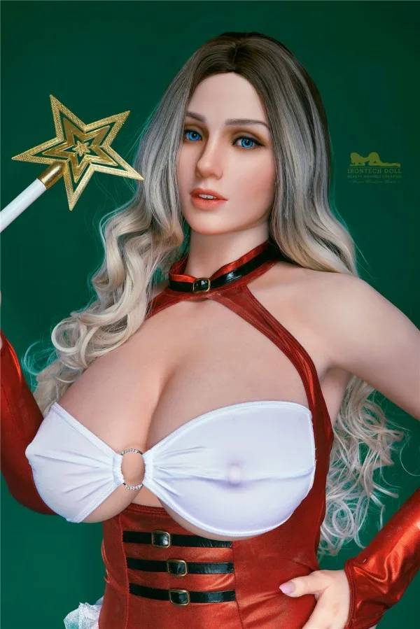 IronTechCinderellaRealisticSexDoll160cmBlueEyes — hình 3