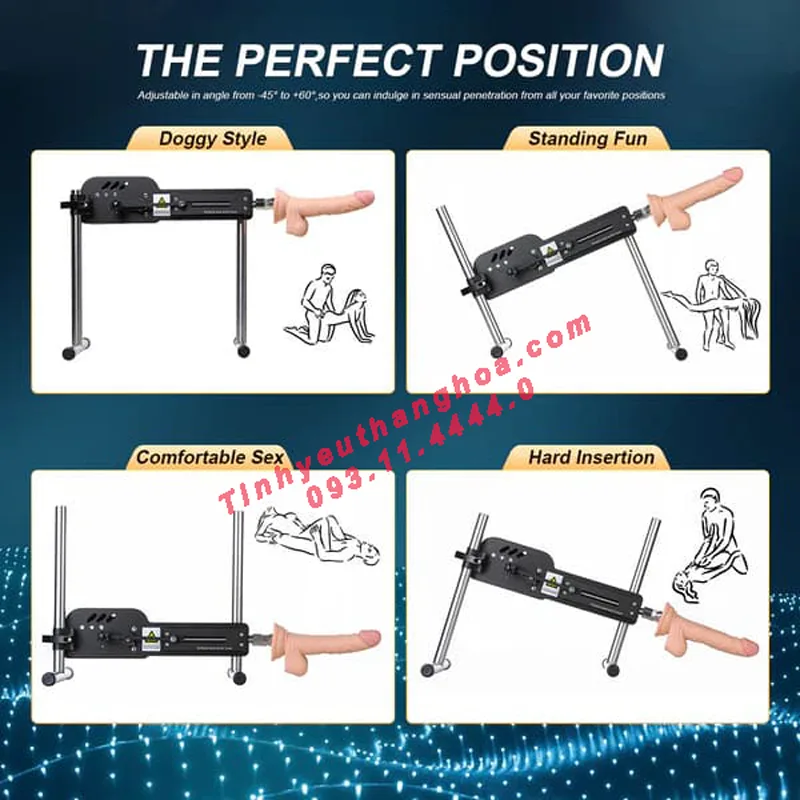 A5 Automatic Female Sex Machine Remote Control Stainless — hình 14
