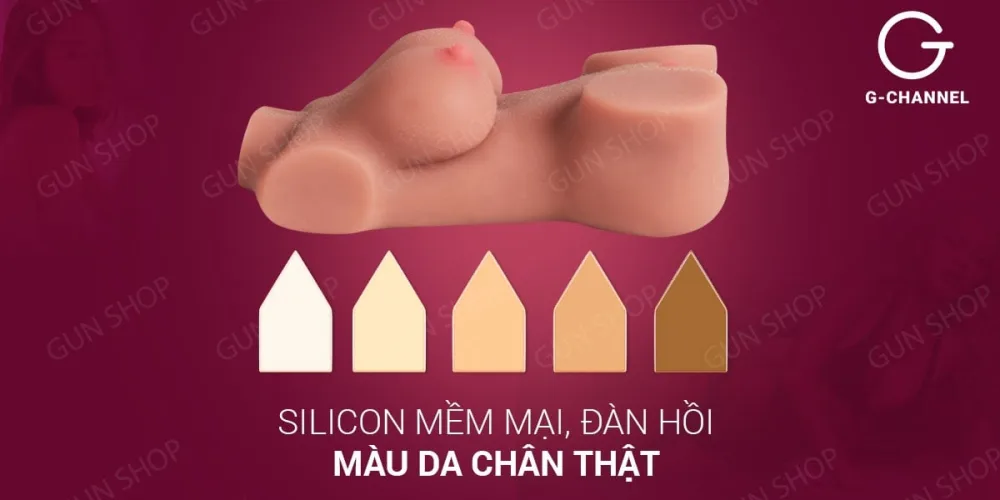 SCD S1 2kg Silicone Female Torso Realistic Sex Doll — Premium Material and Safe Use