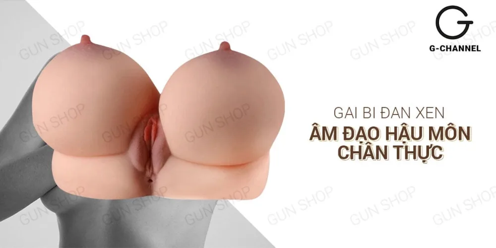 Man Masturbator 3.2kg Silicone Breast Vaginal Anal Combo — Man Masturbator 3kg Silicone Breast Vaginal Anal Combo