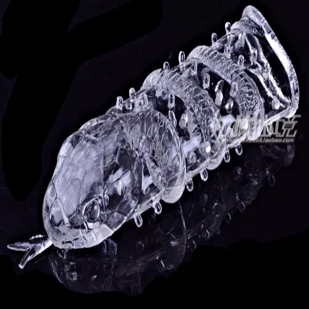 Super Pleasure Snake Texture Condom Extender Enhancer — Premium Quality and Perfect Size
