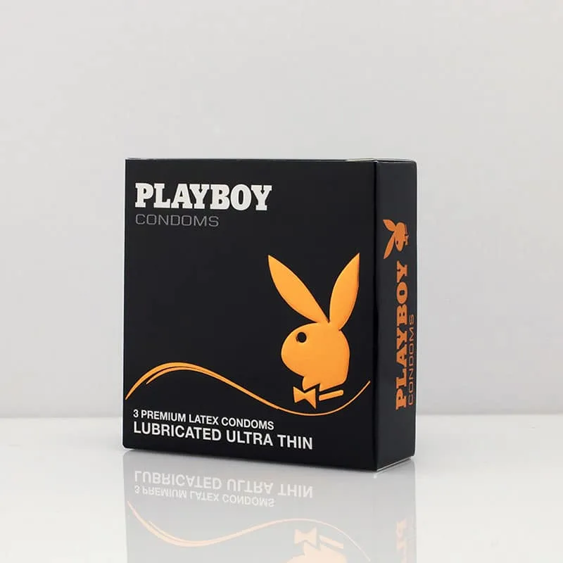 Playboy Ultra Thin Condom Premium Japanese Design Extra — Ultra-Thin for Ultimate Sensation