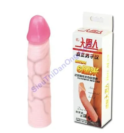 Japanese Tech 6cm Penis Extender Sleeve Enhancer for Size Confidence