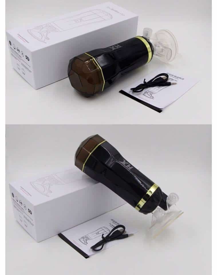 Super Vibrating Wall Mounted Masturbator with Realistic — hình 4