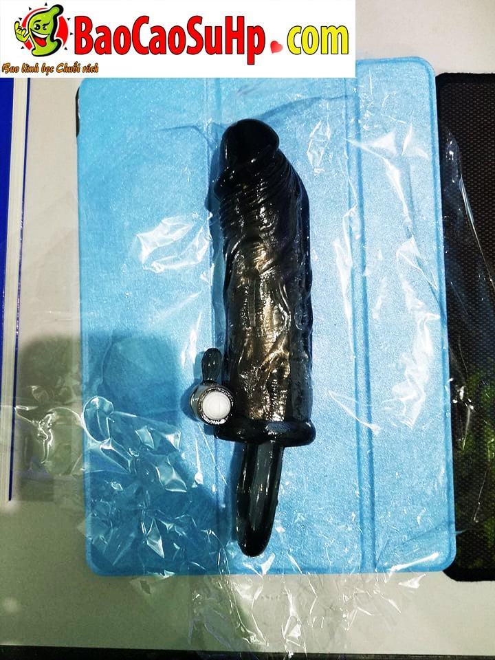 Donzen Dual-Head Vibrating Strap-On Condom — Multifunctional Design Enhances Performance & Confidence