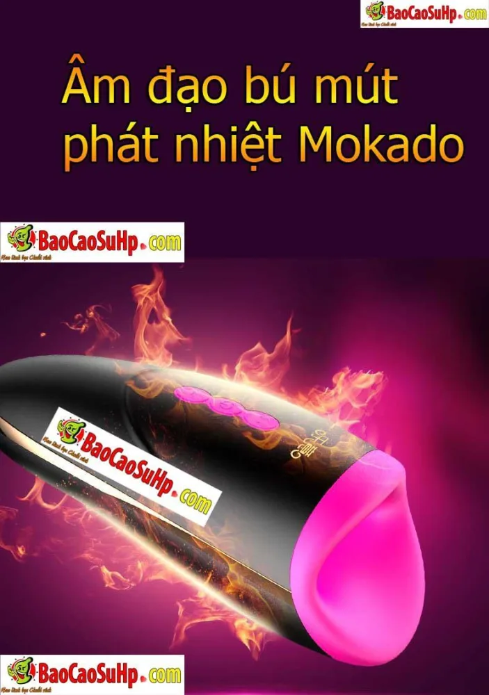 Mokado Heated Oral Masturbator Realistic Throat Toy — hình 7
