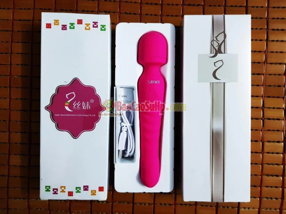 Smile Premium Heated G-Spot Curved Vibrating Wand — hình 2