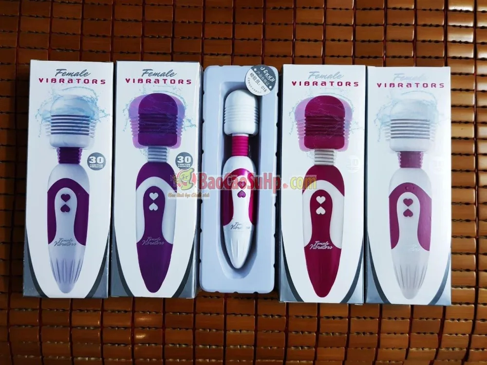 OLO 30-Mode Silicone Massage Wand Powerful Multi-Speed — hình 2