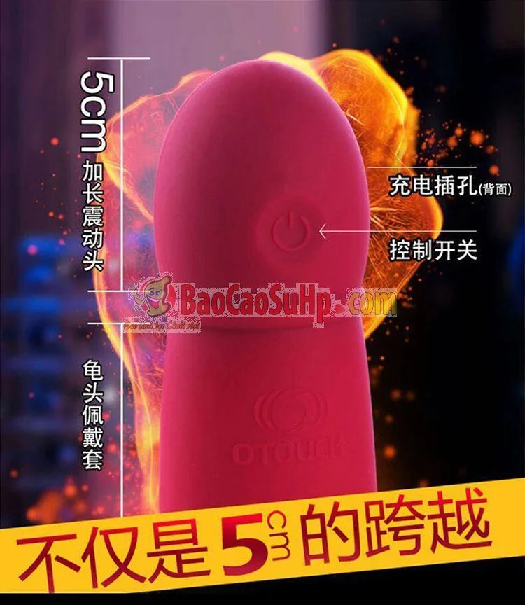 Otouch Heated 7 Mode Vibrating Penis Sleeve USA Hot — Powerful 7 Vibration Modes for Unmatched Sensation