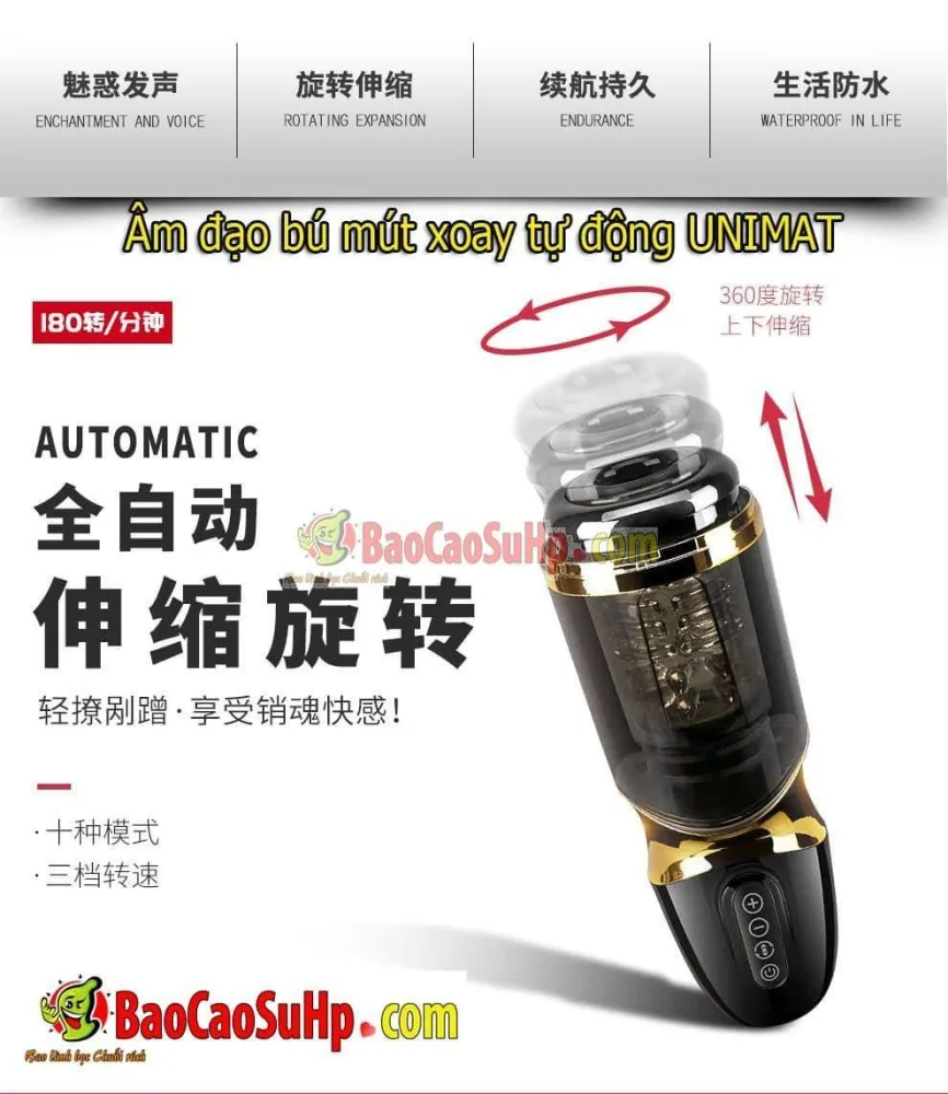 UNIMAT Kingdom Auto Sucking Masturbation Cup — Revolutionary Features for Intense Sensations